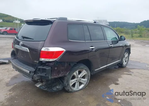 2012 Toyota Highlander Limited from USA, damaged, VIN 5TDDK3EH5CS163806